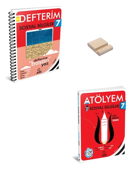 7. Sınıf Sosyal Bilgiler Defterim ve Atölyem Set