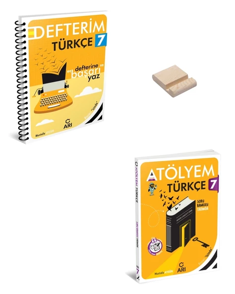 7. Sınıf Türkçe Defterim ve Atölyem Set