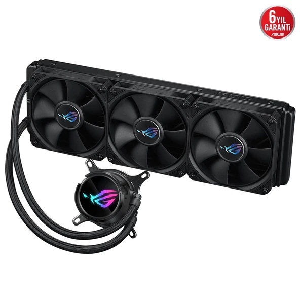 Asus Rog Strix LC III 360 360mm Intel-AMD Uyumlu Sıvı Soğutucu - 4