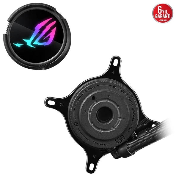 Asus Rog Strix LC III 360 360mm Intel-AMD Uyumlu Sıvı Soğutucu - 6