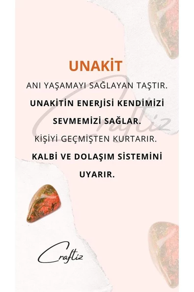 Unakit Kalp Çelik Zincirli Kolye - 3
