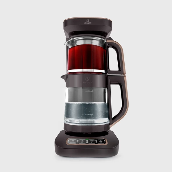 Karaca Çaysever Robotea Pro Connect 4 İn 1 Walnut Brown - 3