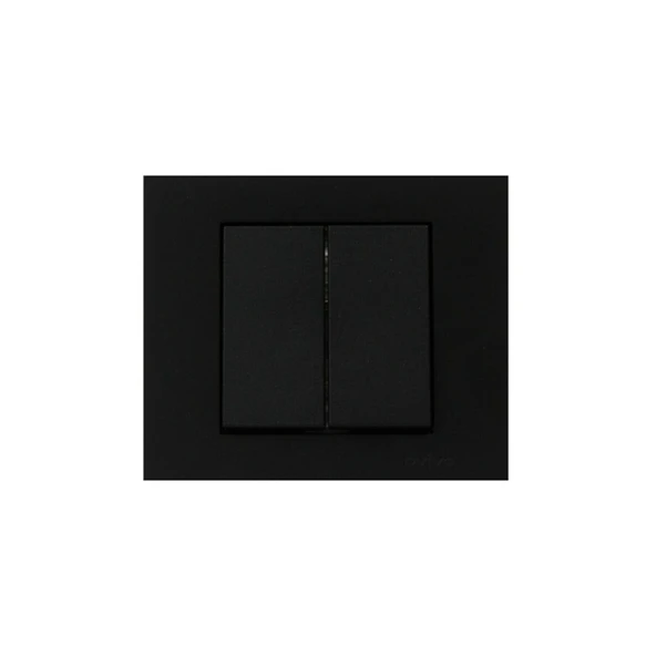 Ovivo Grano Siyah Komütatör ikili Anahtar. ürün görseli 1