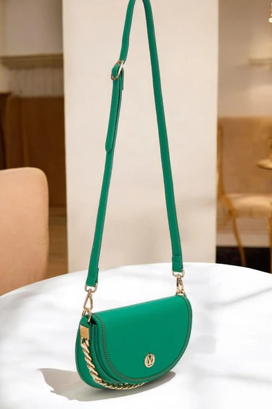 Levidor Özel Renk El Ve Kol Çantası Olarak Tasarlanmış Suni Deri Bayan Omuz Çantası 930169.YSL - 3