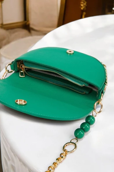 Levidor Özel Renk El Ve Kol Çantası Olarak Tasarlanmış Suni Deri Bayan Omuz Çantası 930169.YSL - 5