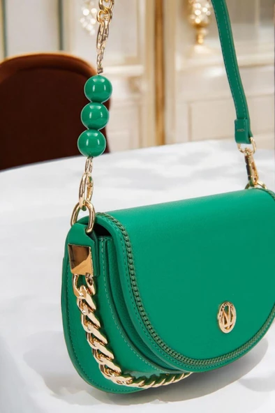 Levidor Özel Renk El Ve Kol Çantası Olarak Tasarlanmış Suni Deri Bayan Omuz Çantası 930169.YSL - 4