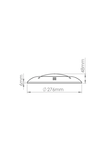 Tenda 30 watt SMD Ledli Kırmızı Sıva Üstü 30w 12 volt