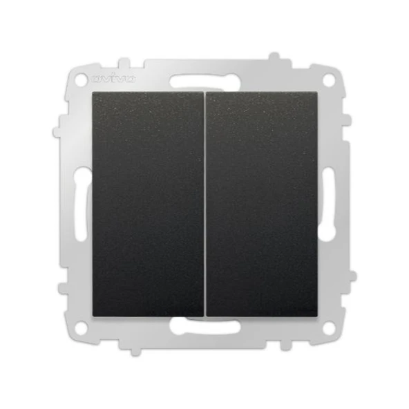 Ovivo Grano Siyah Komitatör Çerçevesizdir ürün görseli 1