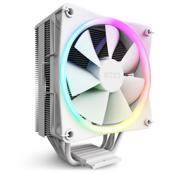 NZXT T120 White RGB 120mm Intel-AMD Uyumlu Hava Soğutucu