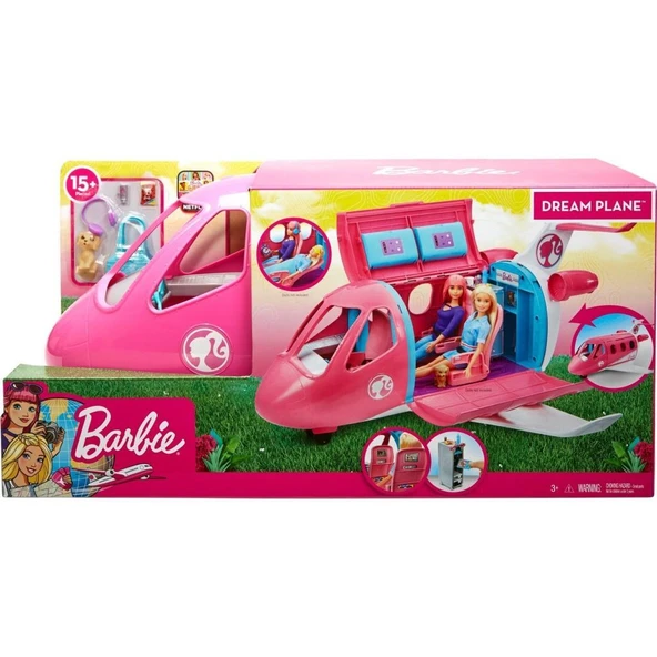MATTEL Barbienin Pembe Uçağı GDG76 - 7