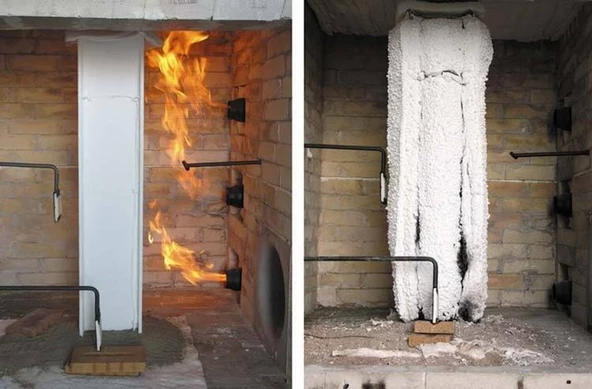 İsonem AntiFire Paint Plus 120 Dk Yangına Dayanıklı Boya 18 Kg - 8