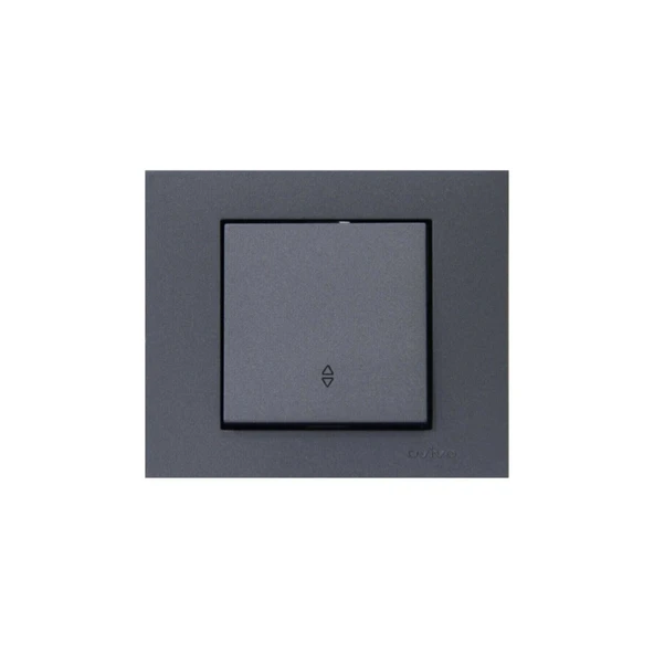 Ovivo Grano Füme Vavien Anahtar + Çerçeve Dahil - 1 Adet ürün görseli 1