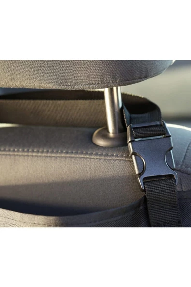 Oto Evcil Hayvan Koltuk Kılıfı Sıvı Geçirmez Araç Içi Arka Koltuk Kedi Köpek Örtüsü - 6