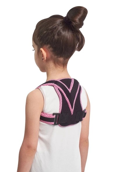 Çocuk Dik Duruş Korsesi Kamburluk Önleyici Dik Durmak Için Bel Sırt Korse ürün görseli 1