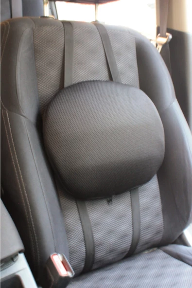 Bel Yastığı Araç Koltuk Sandalye Oval Bel Minderi Bel Desteği - Resim 2