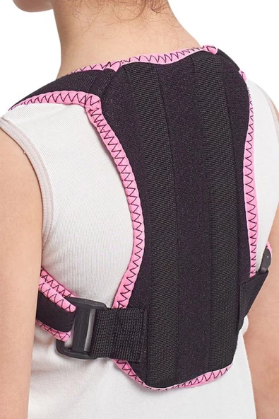 Çocuk Dik Duruş Korsesi Çocuklar Için Ortopedik Medikal Sırt Bel Kız Erkek Genç Kamburluk Önleyici ürün görseli 1