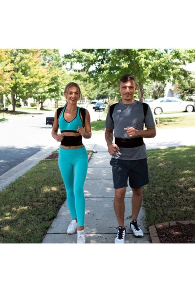 Unisex Siyah Medikal Balenli Ortopedik Kifoz Skolyoz Korsesi Dik Duruş Aparatı Dik Durmak İçin Korse - 4