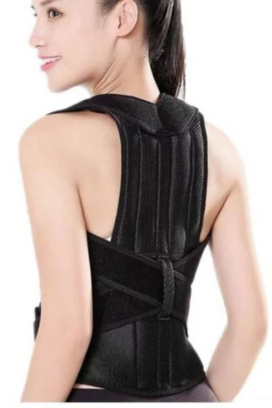 Medikal Bel Korsesi Dik Durma Korsesi Dik Duruş Aparatı Omuz Ve Bel Destekli Balenli Korse ürün görseli 1