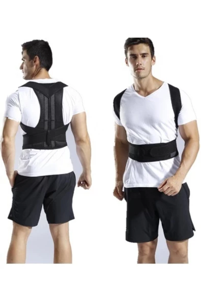 Ortopedik Sırt Omuz Korsesi Dik Tutan Posturex - Resim 4