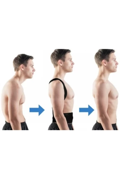 Ortopedik Sırt Omuz Korsesi Dik Tutan Posturex - Resim 2