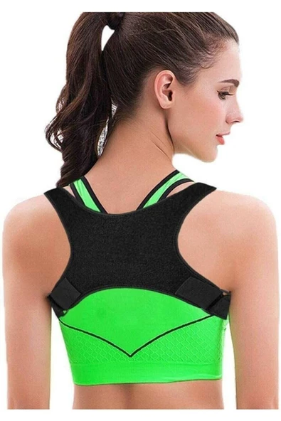 Kamburluk Önleyici Manyetik Spor Dik Duruş Korsesi Bel Omuz Sırt Kemeri Aparatı - Resim 4