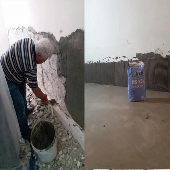 İsonem Ms20 Kapiler Sıva 20 Kg Gri - 3