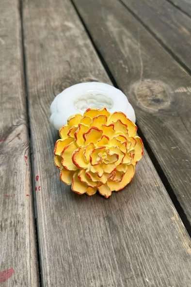Lotus Çiçek 5 Silikon Mum Kalıbı - 3