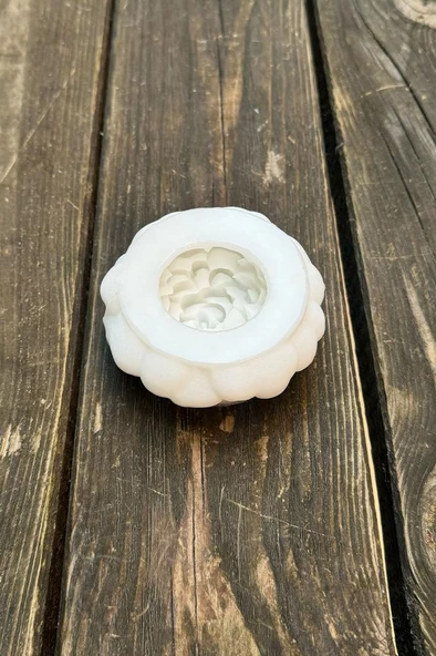 Lotus Çiçek 5 Silikon Mum Kalıbı - 7