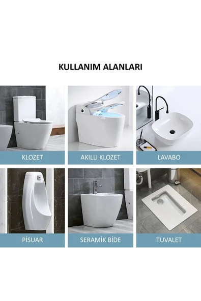 Wc Tuvalet Temizleme Jeli Klozet Jel Blok Koku Giderici Desenli Klozet Jeli Mor 1 Adet - 4