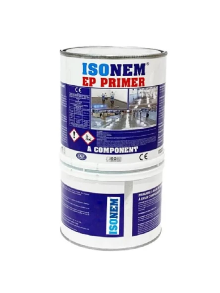 İsonem Ep Primer Epoxy Esaslı Astar 5 Kg Şeffaf