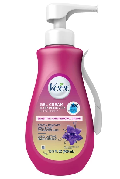 Veet Bacak ve Vücut Bölgesi Tüy Dökücü Jel Krem 400ML