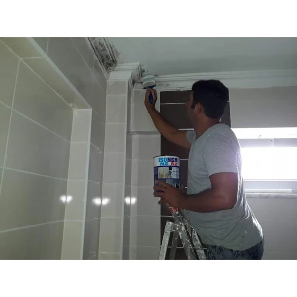 İsonem Ms 82 Rutubet Nem Küf Boyası 5 Kg Beyaz - 4