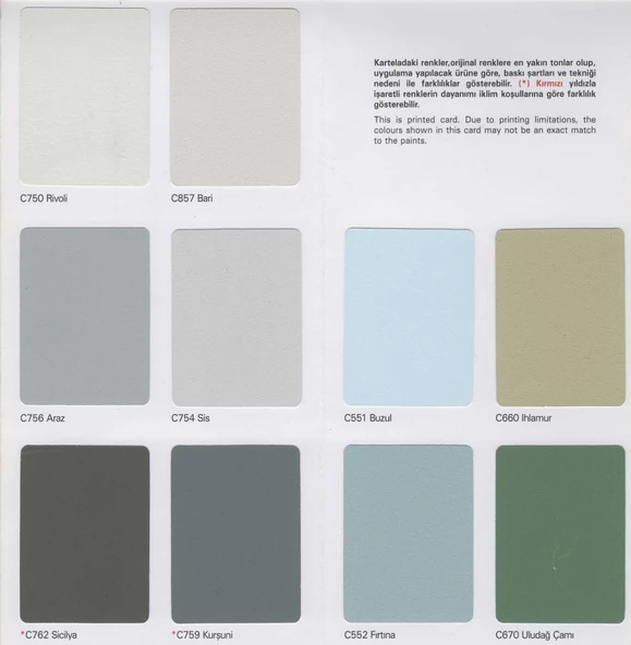 Casati Silikonlu Dış Cephe Boyası 15 Lt - 5