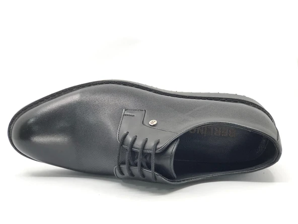 Berlino 85743 Hakiki Deri Eva Erkek Klasik Aykkabı - Resim 4