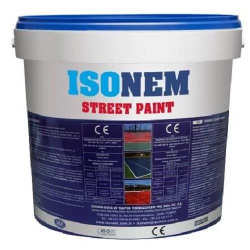 İsonem Street Paint Asfalt Ve Beton Zemin Boyası 18 Kg