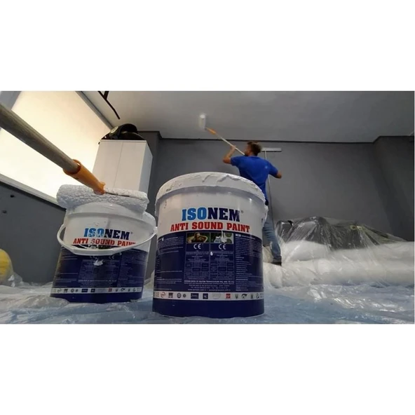 İsonem Anti Sound Paint Ses Yalıtım Boyası 18 Lt - 2