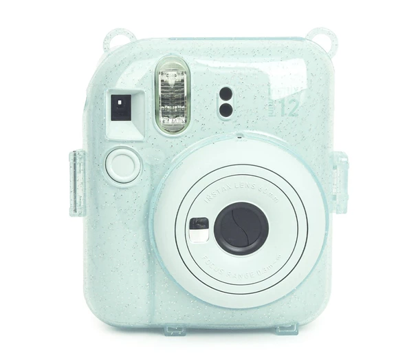 Fujifilm Instax Mini 12 10 Filmli Kıskaçlı Stand-PVC Albüm v Kılıflı Yeşil Fotoğraf Makinesi - 4