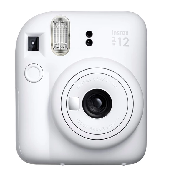 Fujifilm Instax Mini 12 10 Filmli Mini Albüm ve Deri Kılıflı Beyaz Fotoğraf Makinesi - 2
