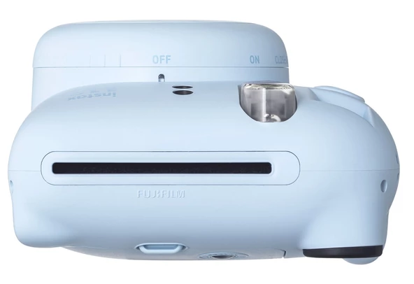 Fujifilm Instax Mini 12 10 Filmli Mini Albüm ve Deri Kılıflı Mavi Fotoğraf Makinesi - 4