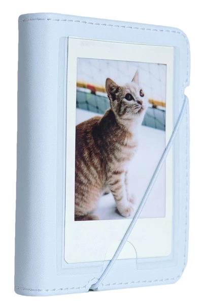 Fujifilm Instax Mini 12 10 Filmli Mini Albüm ve Deri Kılıflı Mavi Fotoğraf Makinesi - 6