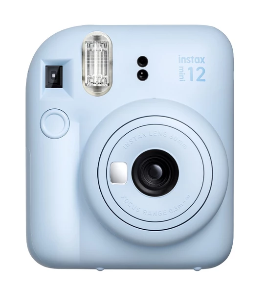 Fujifilm Instax Mini 12 10 Filmli Mini Albüm ve Deri Kılıflı Mavi Fotoğraf Makinesi - 2