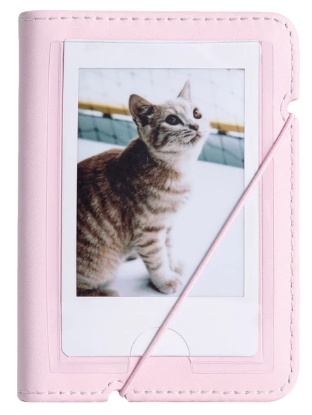 Fujifilm Instax Mini 12 10 Filmli Mini Albüm ve Deri Kılıflı Pembe Fotoğraf Makinesi - 3