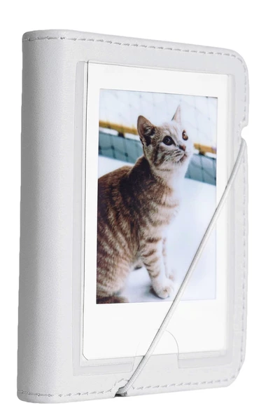 Fujifilm Instax Mini 12 20 Filmli Mini Albüm ve Deri Kılıflı Beyaz Fotoğraf Makinesi - 2