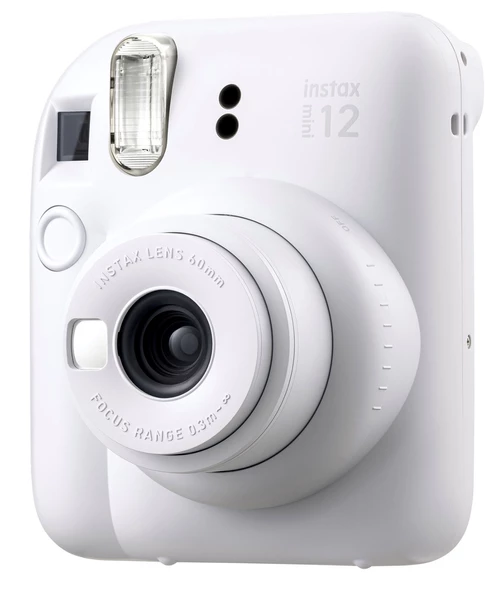Fujifilm Instax Mini 12 20 Filmli Mini Albüm ve Deri Kılıflı Beyaz Fotoğraf Makinesi - 4