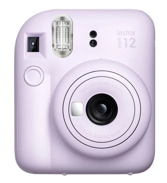 Fujifilm Instax Mini 12 20 Filmli Mini Albüm ve Deri Kılıflı Lila Fotoğraf Makinesi - 2