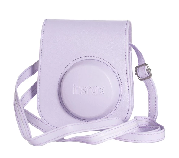 Fujifilm Instax Mini 12 20 Filmli Mini Albüm ve Deri Kılıflı Lila Fotoğraf Makinesi - 7