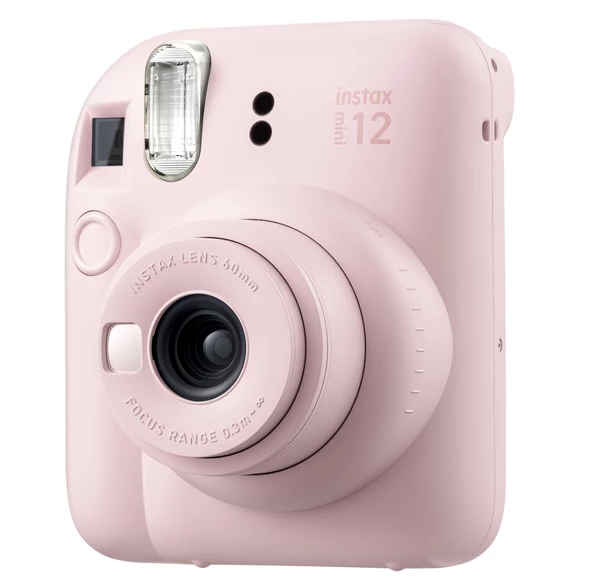Fujifilm Instax Mini 12 20 Filmli Mini Albüm ve Deri Kılıflı Pembe Fotoğraf Makinesi - 3