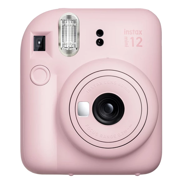 Fujifilm Instax Mini 12 20 Filmli Mini Albüm ve Deri Kılıflı Pembe Fotoğraf Makinesi - 2