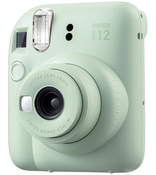 Fujifilm Instax mini 12 20'li Film ve Mini Albüm Setli Yeşil Fotoğraf Makinesi - 5