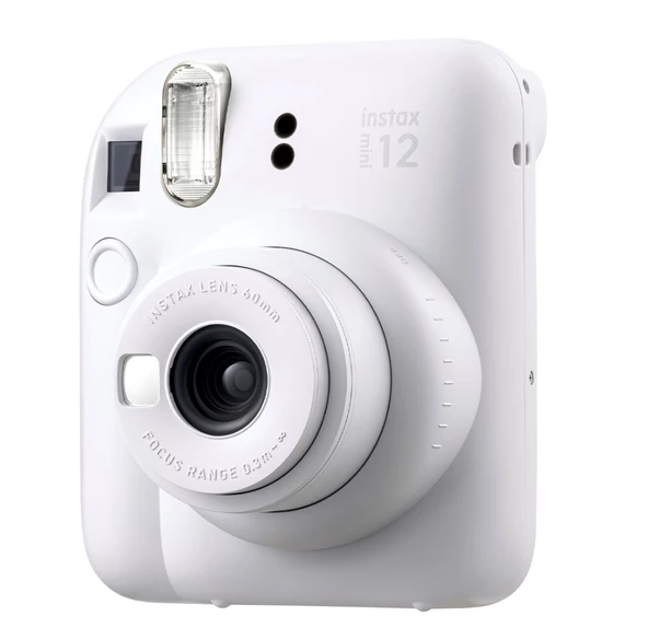 Fujifilm Instax Mini 12 Beyaz Fotoğraf Makinesi 20'li Film ve Mini Albüm Seti - 2